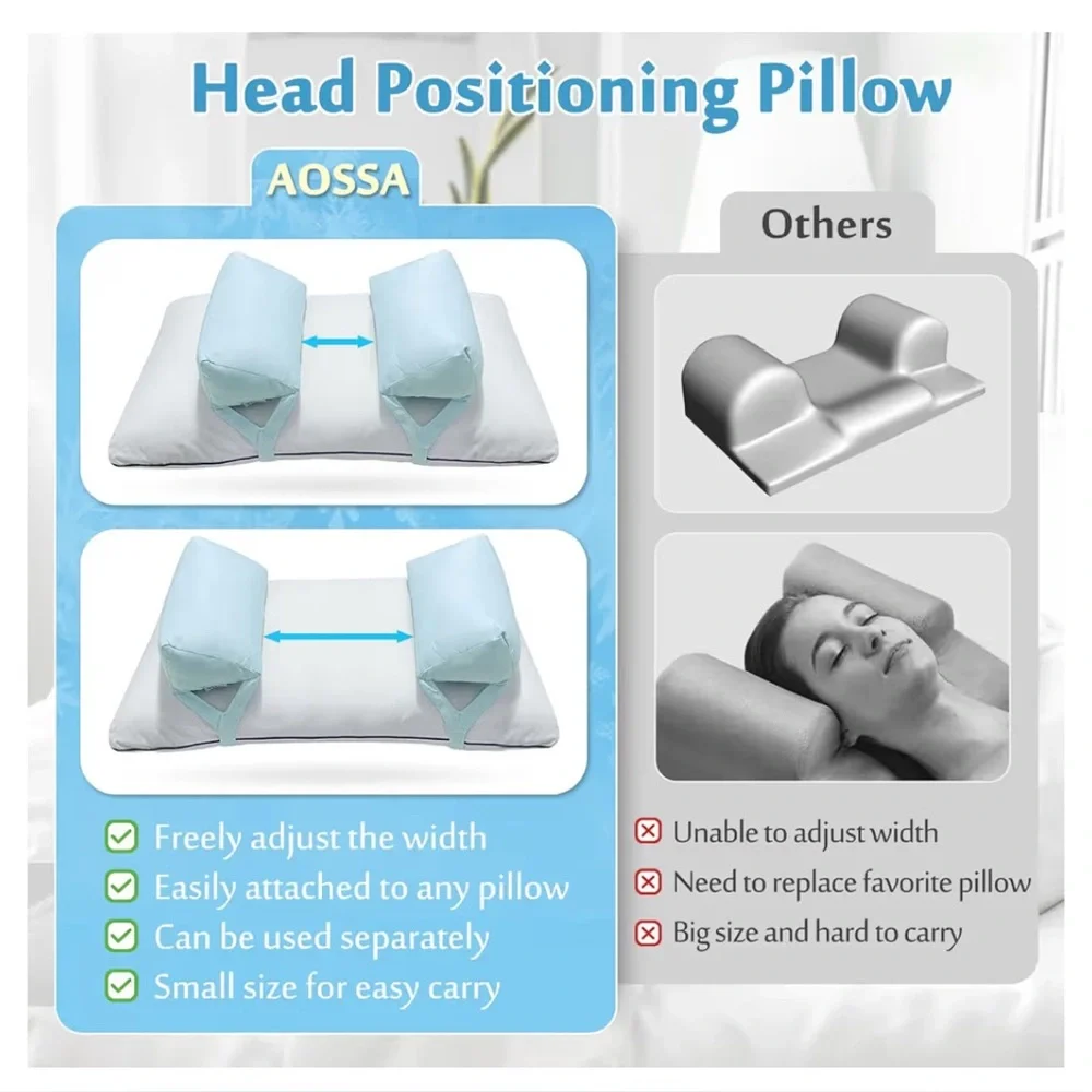 NEW Back Sleeper Beauty Pillow Anti Aging Wrinkle Face Up Head Positioning